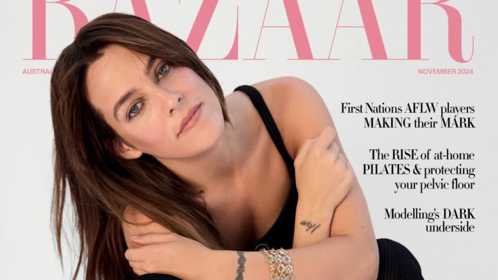 Harper’s Bazaar Australia & New Zealand November 2024 : Riley Keough by David Roemer