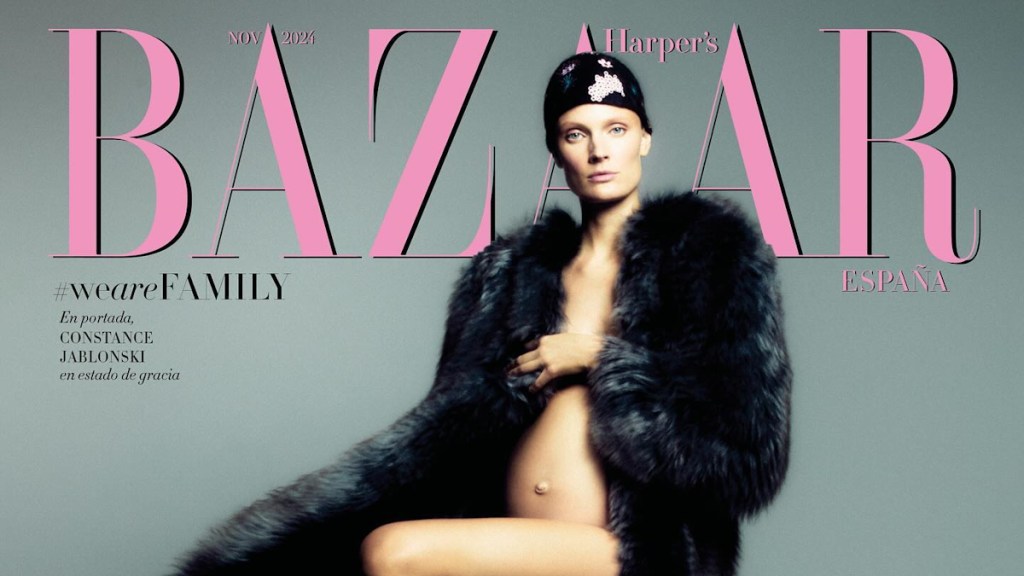Harper’s Bazaar España November 2024 : Constance Jablonski by Xavi Gordo