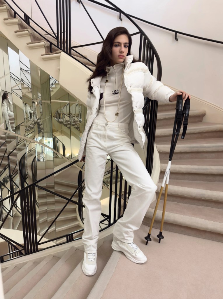 Chanel 'Coco Neige' 2024 : Loli Bahia by Juergen Teller