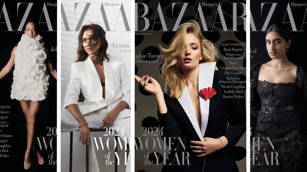 UK Harper’s Bazaar December 2024/January 2025 : The Women of the Year Issue with Sophie Turner, Victoria Beckham & More!