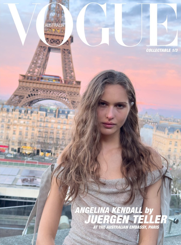 Vogue Australia April 2024 : Angelina Kendall by Juergen Teller