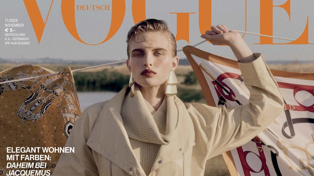Vogue Germany November 2024 : Karolina Spakowski by Charlotte Wales