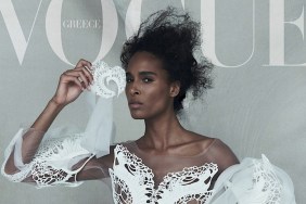 Vogue Greece November 2024 : Cindy Bruna by Gregorie Alexandre