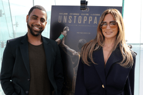 Jennifer Lopez Patou minidress Unstoppable event