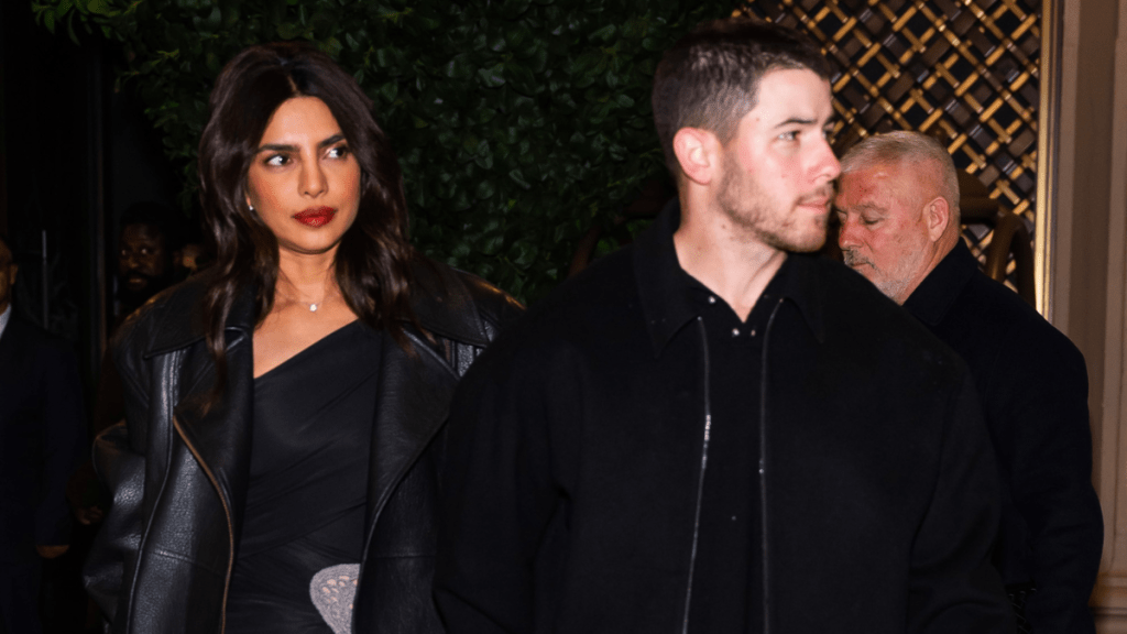 Priyanka Chopra Nick Jonas date night outfit photos