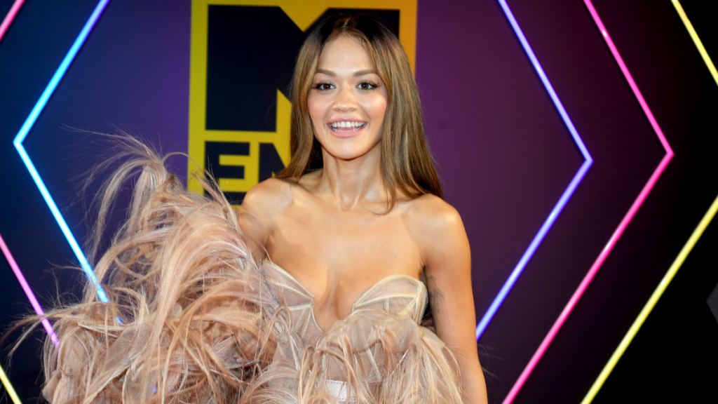 Rita Ora attends the MTV EMAs 2024 held at Co-op Live on November 10, 2024 in Manchester, England.