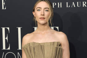 Saoirse Ronan arrives at 2024 ELLE's Women in Hollywood at Four Seasons Hotel Los Angeles at Beverly Hills on November 19, 2024 in Los Angeles, California.